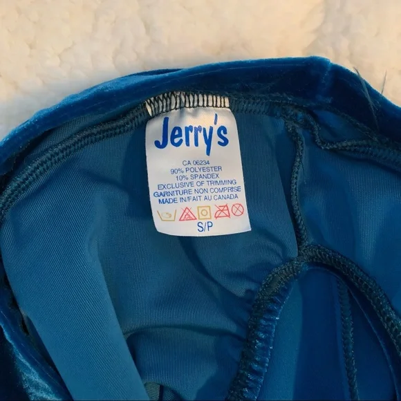 Set of 3 figure skating skirts - black, royal blue & turquoise - Picture 15 of 15